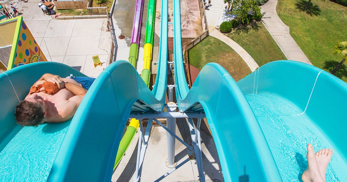 Six Flags Hurricane Harbor Splashtown in Spring, Texas